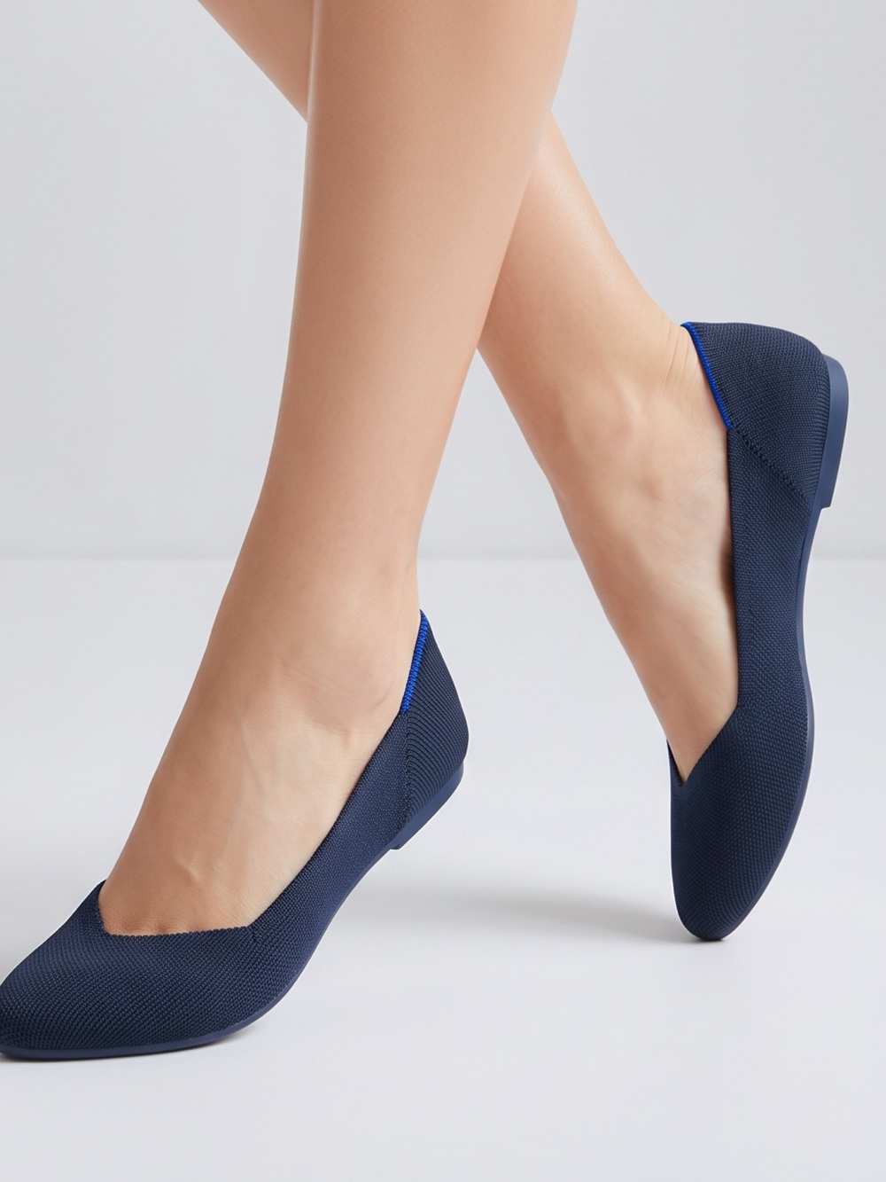 ROTHY’S | NEW Round-Toe Stretchy Ballet Flats Women’s Size 7.5